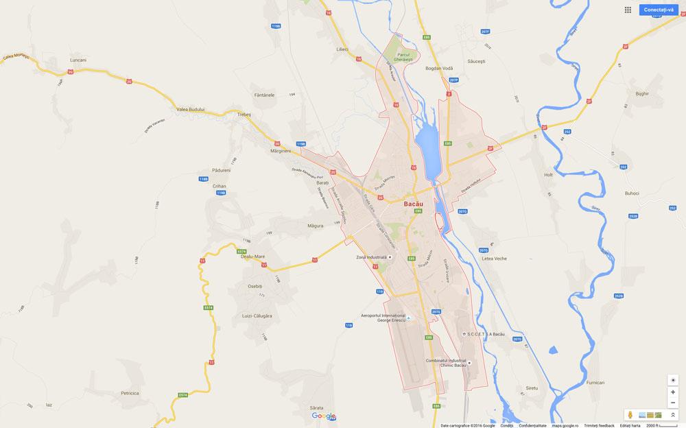 Distanta rutiera intre Bacau si alte orase - RentKraft | Inchirieri auto Bacau